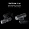 40d1f070d8d64fad XOSS 1200 Lm Bike XL1200 Headlight Waterproof Type-C Rechargeable Front Lamp Bicycle Light Aluminum Ultralight Flashlight