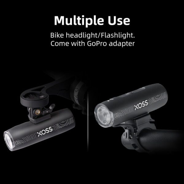 40d1f070d8d64fad XOSS 1200 Lm Bike XL1200 Headlight Waterproof Type-C Rechargeable Front Lamp Bicycle Light Aluminum Ultralight Flashlight