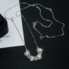 40d41aa3e21aae12 2024 New DJMAX Full Moissanite Necklace For Women Original Sterling Sier Mobius Strip Lady Diamond Clavicle Chain