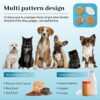 Licking Mat for Dogs Cats 2 Pack, Dog Peanut Butter Lick Pad with Strong Suction Cups for Calming, Reduce Anxiety Boredom (Blue & Green)