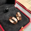 40dee0b264c124b9 Mens Womens Love Ring man 4mm 5mm 6mm Wedding High quality s size 5-11 Diamond rose sier Engagement with box Crtir Designer gold Band Rings for Woman