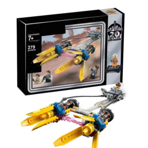 40ebc8e0cbe42928 Hot Toys Anakin’s Podracer set 75258 MOD Building Blocks Movies and Game Spacecraft Assemble Brick Model For Kids Birthday Gifts