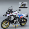 410d7cc53543d803 1/9 R1250 GS ADV Alloy Racing Diecasts Street Sports Motorcycle Model Simulation With Light Collection Kids Toys Gift