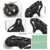 41230134b1682ccf Male Chastity Cage Erotic Urethral Lock Sex Toys Device Penis Ring Male with 4 Size SM Products Cage Chastete Penis Sleeve