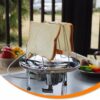 41468fc06e87d93b Portable Camping Toaster - Stainless Steel 4 Slice Camp Toaster for Campers, Hikers, Outdoor Enthusiasts, and Families,Ideal for Convenient Outdoor Cooking