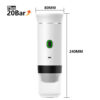 Wireless Electric Portable Espresso hine for Car & Home Camping 3-in-1 Capsule Powder Travel Coffee Maker