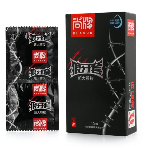 4154b58794d9edfe Dots Condoms for men delay ejaculation G spot dotted ribbed penis sleeve cock Natural latex Pleasure Condom sex toys adults 18+