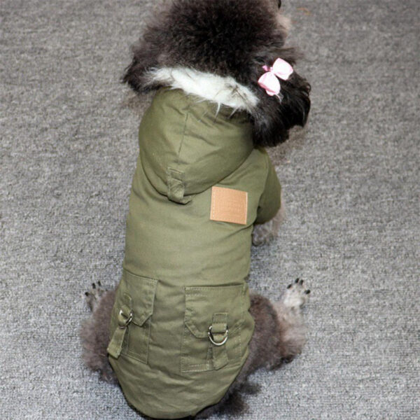 Winter Clothes Puppy Pet Coat Jacket For Small Medium Dog Thicken Warm Chihuahua Yorkies Hoodie Pets Clothing