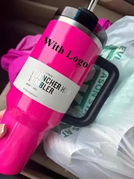 415c82be7e5e9e4d Electric 40oz Tumbler Yellow Orange Neon Green QUENCHER H2.0 Tumblers Cups with Silicone Handle Lid and Straw winter Pink Black Car Mugs GG0326