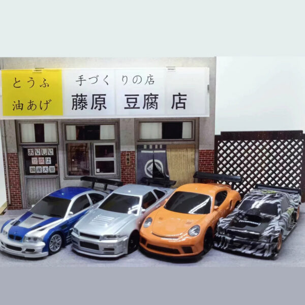 41673b8a23c2008e 2.4G RC Drift 1/43 4WD Remote Control High Speed Four Wheel Drive Radio Controlled Mini Racing Car Model Boy Toy Gift