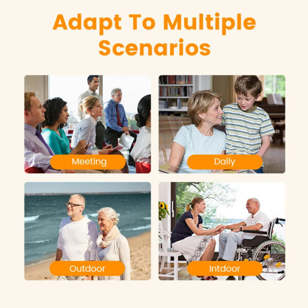 Rechargeable Hearing Aid Wireless Portable BTE Elderly Hearing Aids Magnetic Charging Sound Amplifier Free Shipping