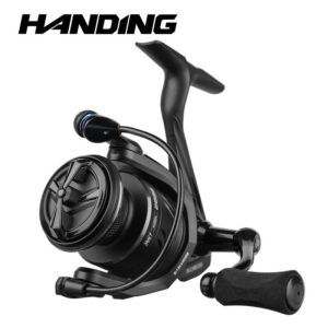 4172ff6bfa5f8a8e HANDING M1 Spinning 12kg Max Drag Graphite Reel, 9 + 1 Ball Bearings, 5.2:1 Gear Ratio Fishing Reel for Perch Bass and Pike