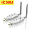 4K 1080P 50M/100M/150M Wireless HDMI Video Transmitter Receiver Extender Display Adapter Dongle For TV Monitor Projector PC PS4