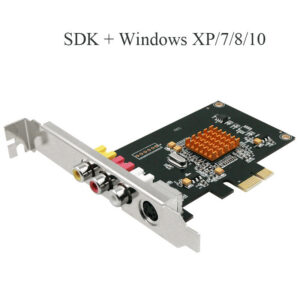 4185d31fee26c1d2 LX725 SD 768x576 Video Capture Card With SDK DV Camera TV Box Magnetic Tape PCI-E Converter Support Windows XP 7 8 10