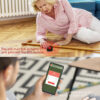 4190b6c89bbb6486 Tuya Smart WiFi Sos Panic Button Built-In Battery, Alarm For Elderly/Pregnant Women/Children Usb Charging APP Alart Notification