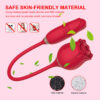 419205856392d583 Rose-Sucking Thrusting Vibrator Blowjob Clitoris Stimulation Vacuum Stimulator Nipple Clit Sucker Sex Toys for Women Joinjjtoy