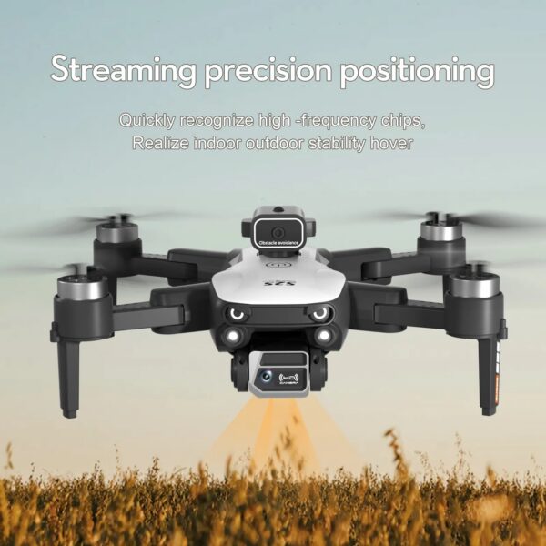 41e1e896fe6f0cac S2S Brushless Drone 4k Profesional 8K HD Dual Camera Obstacle Avoidance Aerial Photography Foldable Quadcopter Flying 25Min