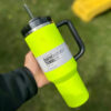 41e9206f9e25c9da Electric 40oz Tumbler Yellow Orange Neon Green QUENCHER H2.0 Tumblers Cups with Silicone Handle Lid and Straw winter Pink Black Car Mugs GG0326