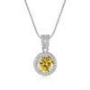 41ec12d90d317eba BIJOX STORY Moissanite Diamond Pendant Necklaces For Women Sterling Sier Chain Trending Iced Bling Wedding Jewelry