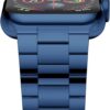 41f49dd75d9f8e2b iiteeology Compatible with Apple Watch Band 49mm 45mm 44mm, Upgraded Solid Business Stainless Steel Band for Apple iWatch Series 9/8/7/Ultra,Space Gray