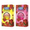 10 Pcs/Box Strawberry Flavor Condoms Sex Products Women Vaginal Stimulation Condom Men Full Oil Ultra-thin Smooth Penis Sleeve