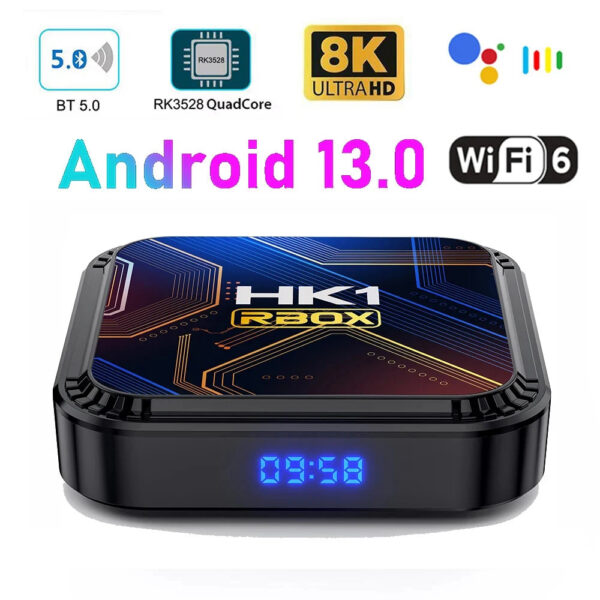42039c7973a3ff03 K8S Smart TV Box Android 13 RK3528 8K HDR10 WIFI6 Android TV Box 2024 Media Player Set Top Box