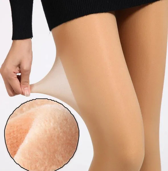 Fashion Women Elastic Thick Stockings Winter Keep Warm Socks Skinny Sexy Veet Female Pantyhose Girl Double Layer Tights