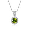 4214e14d241f05f0 BIJOX STORY Moissanite Diamond Pendant Necklaces For Women Sterling Sier Chain Trending Iced Bling Wedding Jewelry