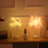 1PC Battery Power Led For Bedroom Wedding Decoration Feather Table Lamp With Smart Room Night Light