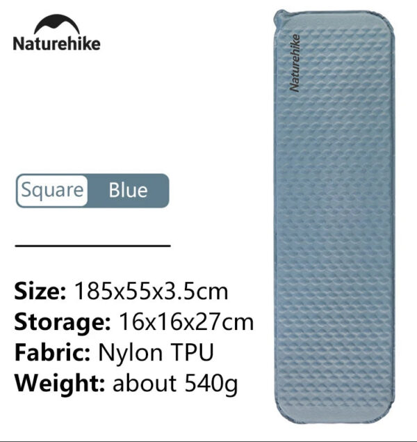 Naturehike Air Mattress Ultralight Folding Quick Self Inflating Inflatable Bed Portable Spong Mat Camping Inflatable Mattress