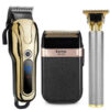 425a707234aa0ace Professional Barber Hair Clipper Rechargeable Electric T-Outliner Finish Cutting hine Beard Trimmer Shaver Cordless Corded X0625