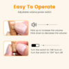 Rechargeable Hearing Aid Wireless Portable BTE Elderly Hearing Aids Magnetic Charging Sound Amplifier Free Shipping