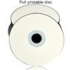 25PCS/BOX Ritek Printable Blank Recordable Compact 700MB/80min/52x CD-R Vinyl Black Media Disc