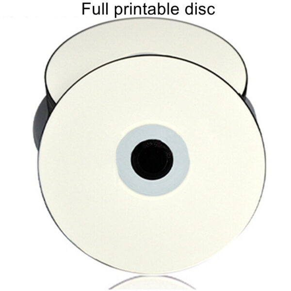 25PCS/BOX Ritek Printable Blank Recordable Compact 700MB/80min/52x CD-R Vinyl Black Media Disc