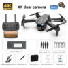 428187cb0bc5d6f8 KOHR E99 K3 Pro HD 4k Drone Dual Camera High Hold Mode Foldable Mini WIFI Aerial Photography RC Quadcopter Toys Helicopter Dron