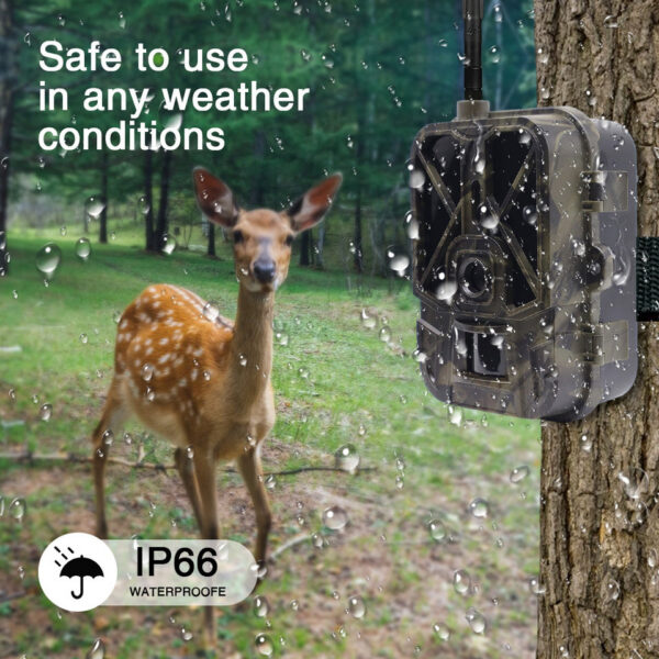42940e8de6ecdf20 4K Live Stream Trail Camera 4G 30MP APP Clould Service Hunting Cameras 10000Mah Li-Battery Night Vision Photo Traps HC940PROLI