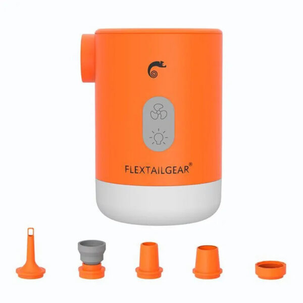 42cdd259eae849f9 FLEXTAILGEAR MAX PUMP 2 PRO - Portable Air Pump Electric Inflator with Camping Light and Emergency Power Supply for Outdoors