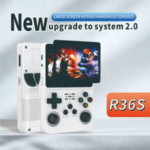 42fb73c2c71f1a0a R36S Retro Handheld Game Console Linux System 3.5 Inch IPS Screen Portable Pocket Video Player 128GB Games Boy Gift