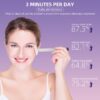 4309f4662270870c New 4 In 1 Electric Fairy Rechargeable EMS Red Light Therapy Skin Care Tool Massage Stick Facial Eye Massager Wand