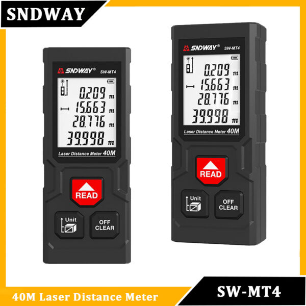 431bb0bbd17d7967 SNDWAY SW Rangefinder Digital Distance Professional High Precision Mini Range Finder Laser Tape Measure Trena Meter