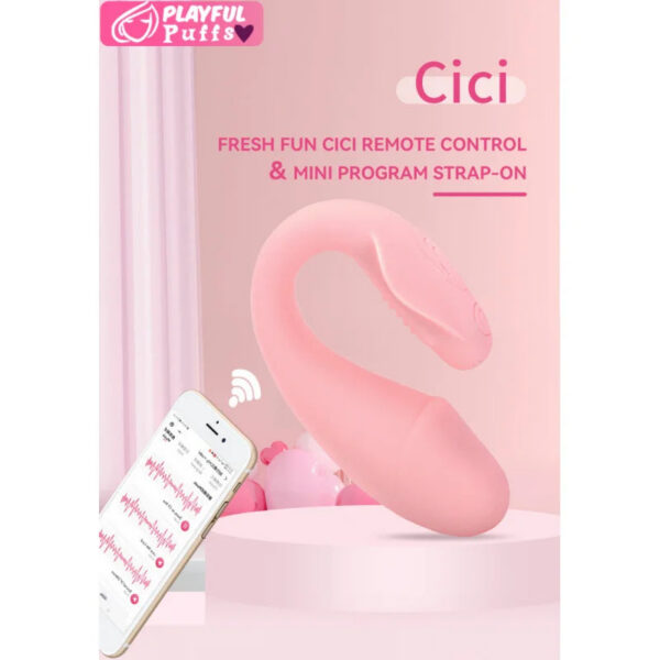 Dolphin APP Controls Remote Wearable Vibrator Vaginal Anal Masturbation G-Spot Penetration Sexy Adult Sex Toy Female Masturbator