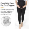 4361c99173a9d883 Elastic High Waist Legg Skinny Maternity Clothes For pregnant Women Belly Support Knitted Leggins Body Shaper Trousers