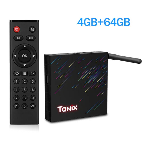Tanix TX68 TV Box Android12 Allwinner H618 2GB/4GB RAM 16GB 32GB/64GB BT AVI 3D 2.4G&5G Wifi 4K HDR Media Player Set Top Box