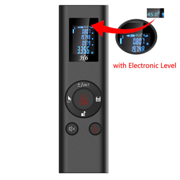 437cf26ddc05161a 40M Smart Digital level Laser Range TYPE C USB Charging Rangefinder Mini Handheld Distance Measuring Meter