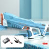 43cm Full Electric Automatic Water Storage Gun Portable Children Summer Beach Outdoor Fight sy Toys for Boys Kids Game