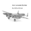 3D Metal Military J-20 J-10B SU-34 KA-50 Fighter UFO RAH-66 Helicopter DIY Handmade Assemble Model Jigsaw Puzzles