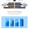 MODIAN D Color Moissanite Small Hoop Earrings 925 Sterling Silver Hollow Sparkling Ear Buckles For Women Wedding Fine Jewelry
