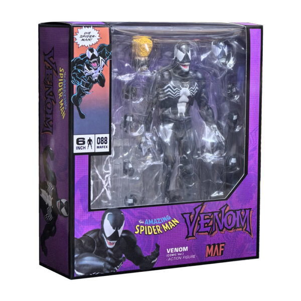 43c1d1d00df6be3b Mafex 088 Action Figure Spider-Man S.h.figuarts Carnage Venom Hand Joint Movable Collection Model Toys Kids Gift