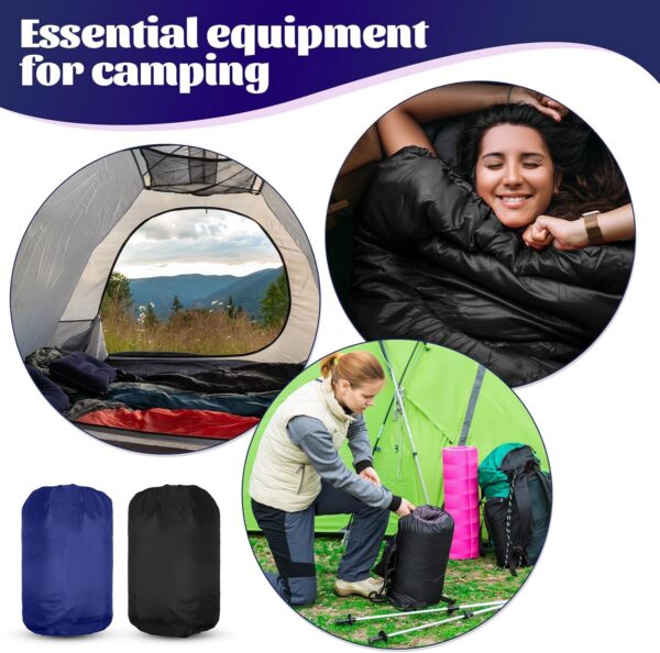 43c6c8c68f97a323 Macarrie 4 Pcs 0 Degree Camping Sleeping Bags Bulk for Adults 4 Season Warm Cold Weather Sleeping Bags with Compression Sack Lightweight Portable Waterproof for Backpacking Hiking Outdoor