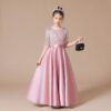 Kids for Girls Costumes Wedding Birthday New Year Party Evening Elegant Princess Summer Children’s Dress 4-12 Years K47
